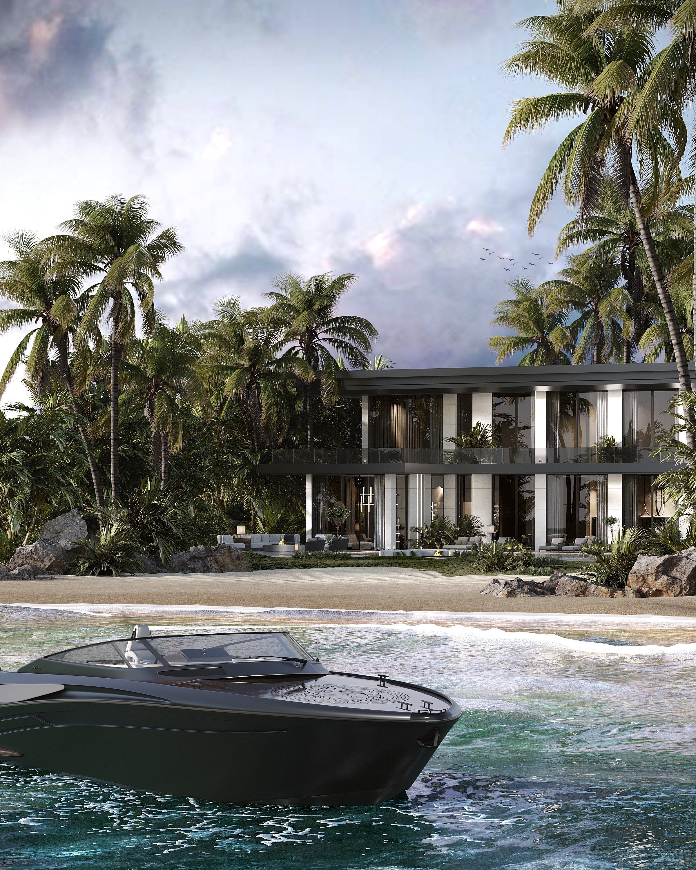 Yacht Riva — interior design project by Solomia Design