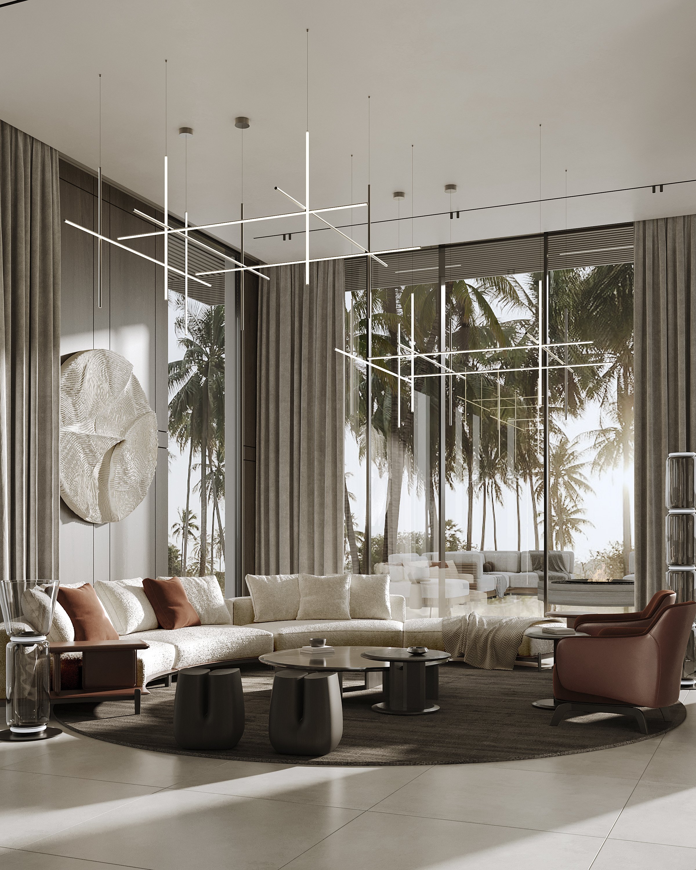 Hillsboro Beach Villa Miami — interior design project by Solomia Design