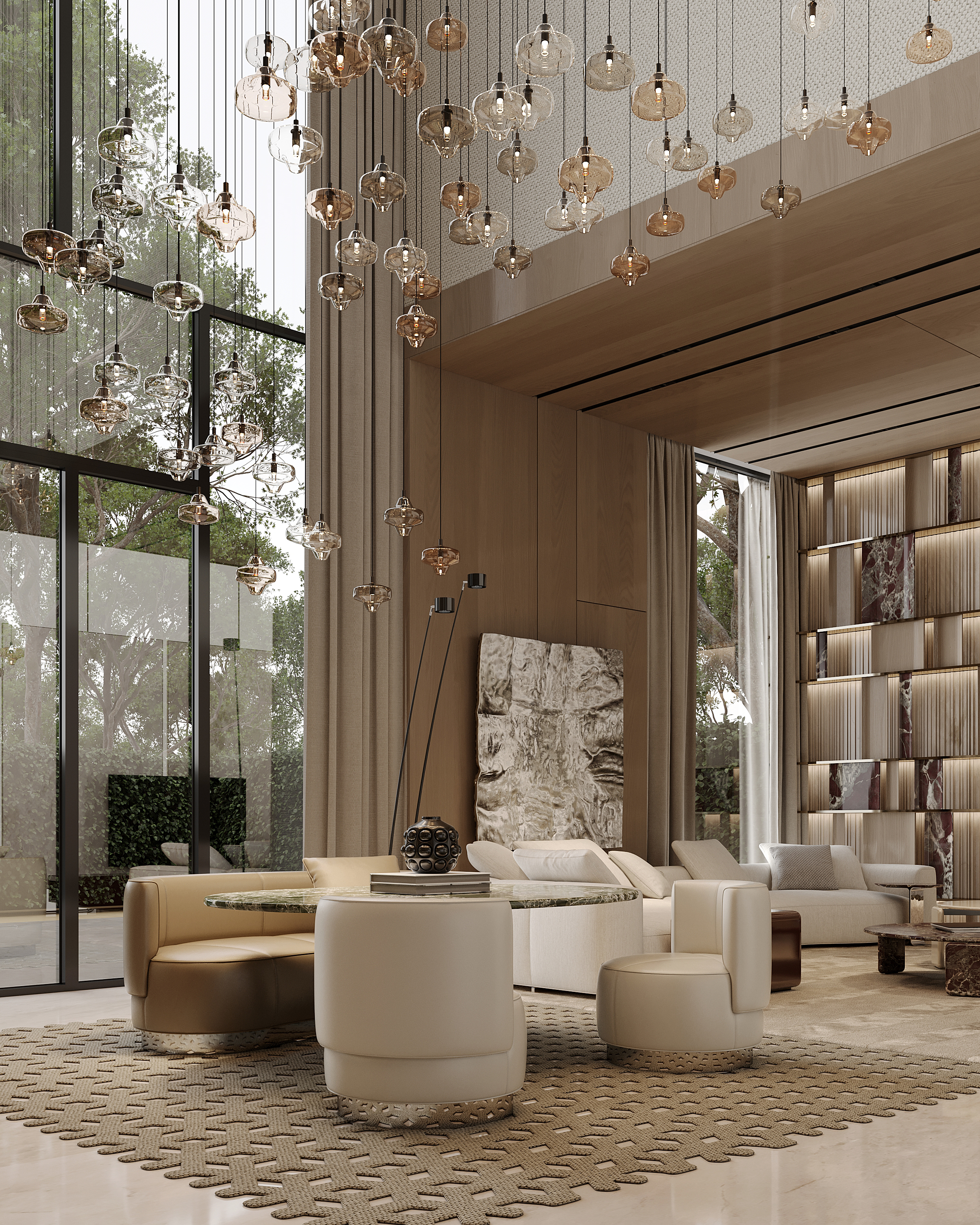 Keturah Reserve, Dubai — interior design project by Solomia Design