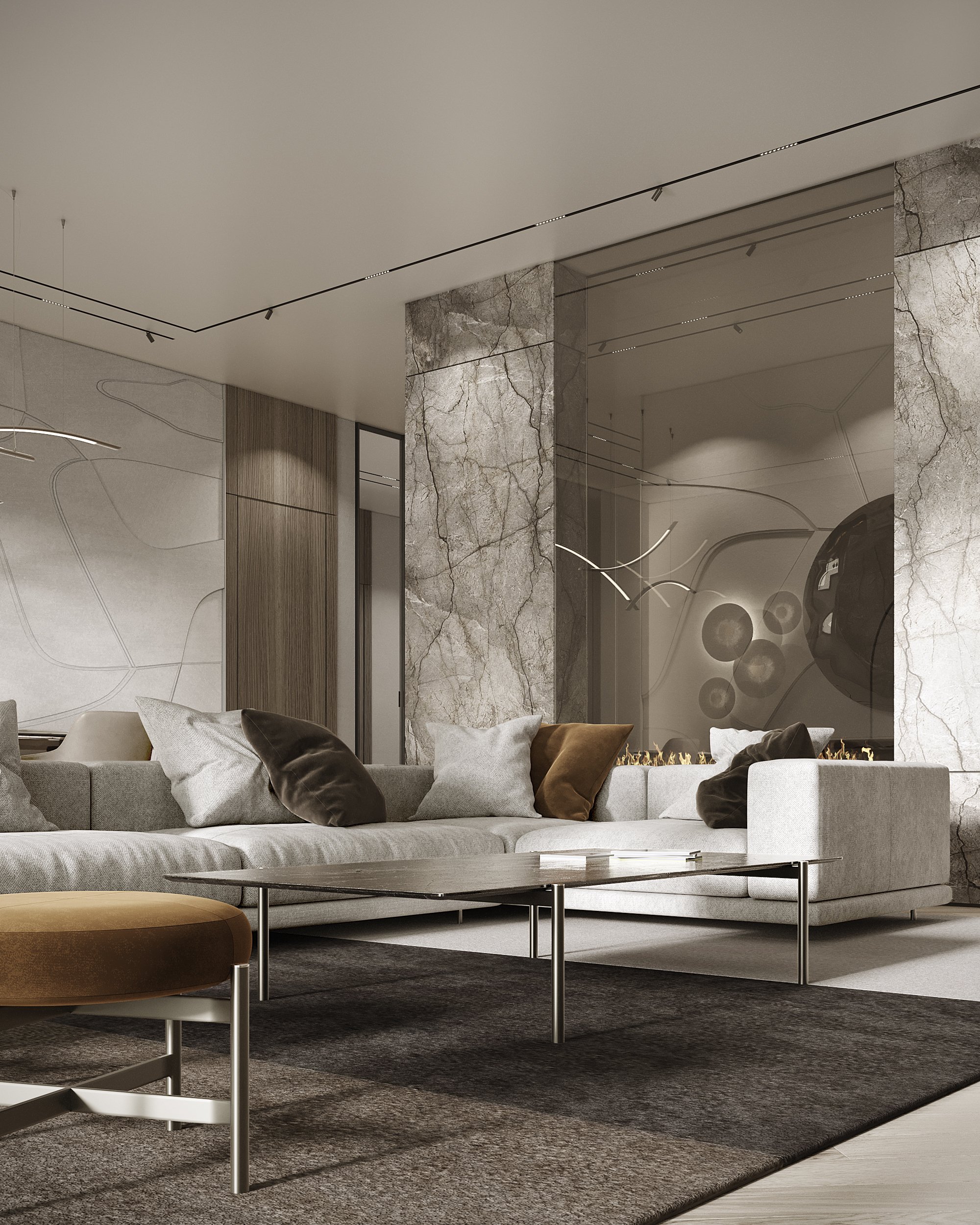 Les Floralies Monaco — interior design project by Solomia Design