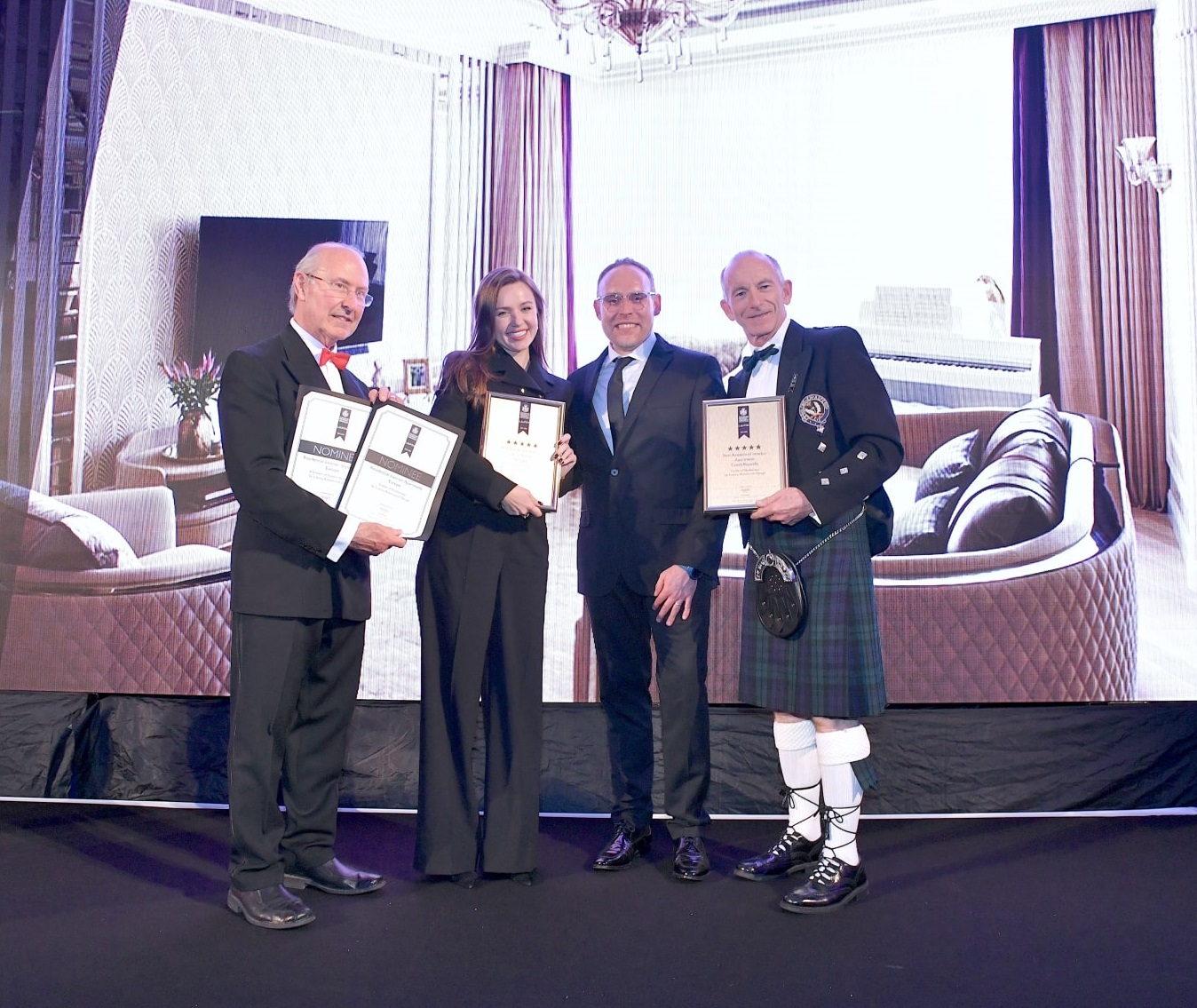 Solomia Design at the International Property Awards — award-winning interior design studio in Dubai