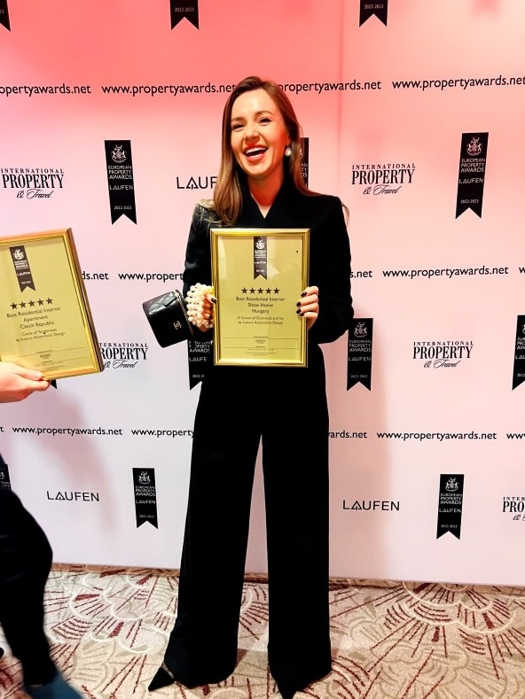 Solomia Design at the International Property Awards — award-winning interior design studio in Dubai