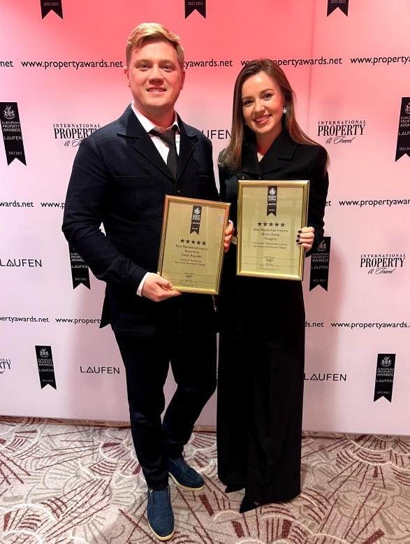 Solomia Design at the International Property Awards — award-winning interior design studio in Dubai